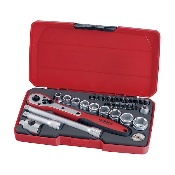 T3834 - 34 Piece 3/8" Drive Socket Set